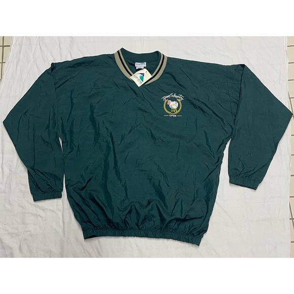 Vintage Augusta Sportswear Windbreaker Crewneck XL, Color Green , 90s Made USA - Picture 1 of 9